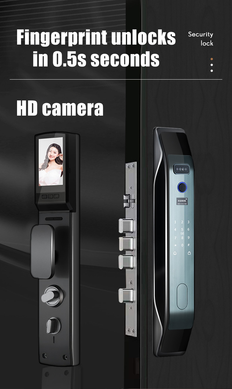 Fully Automatic Smart Lock - Advanced Security with 9 Functions & WiFi ...